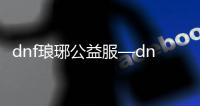 dnf琅琊公益服—dnf公益服网站